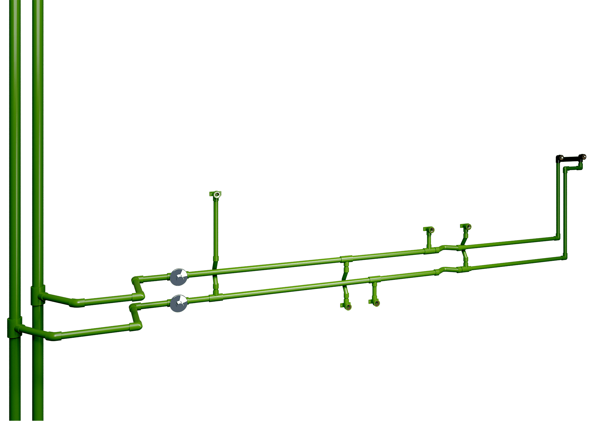 VALDuotherm by Valrom asigură o rețea fiabilă pentru instalațiile de apă și încălzire, oferind țevi și fitinguri din PPR de înaltă calitate. Rezistente la temperaturi ridicate și presiune, acestea sunt potrivite pentru aplicații rezidențiale și industriale, garantând durabilitate și eficiență energetică.