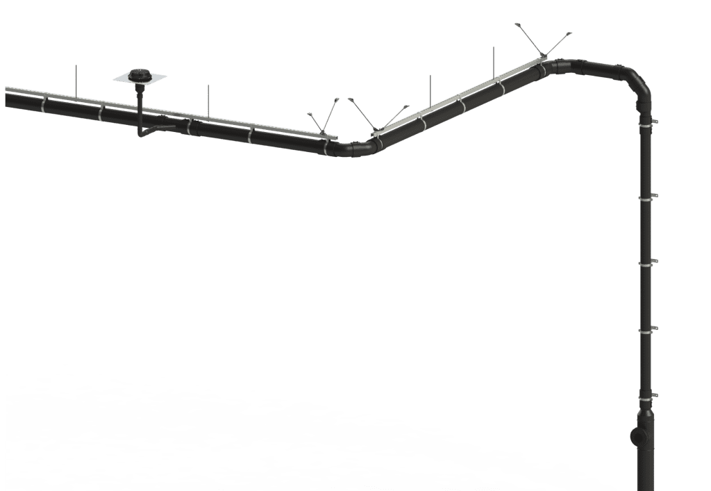 VALRain include țevi, fitinguri, sifoane și canale colectoare, asigurând evacuarea eficientă a apelor pluviale. Tehnologia Rainplus optimizează drenajul pentru aplicații rezidențiale, comerciale și industriale, oferind soluții fiabile și durabile pentru gestionarea apei meteorice.