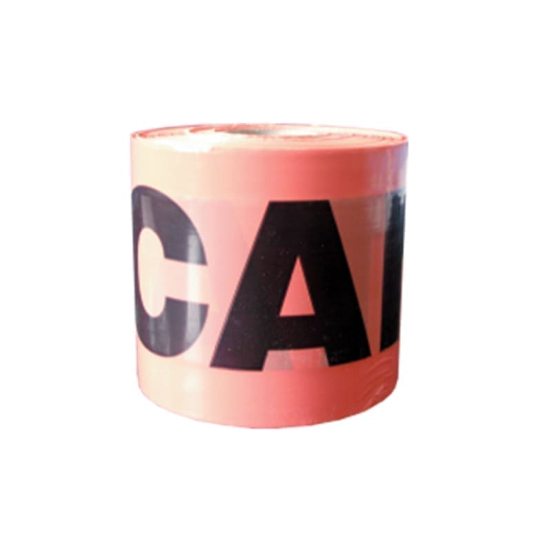 BANDA AVERTIZARE VALPlast CANAL 10cmx0,1mm CU 1 FIR INOX 0,4mm rola 250 m