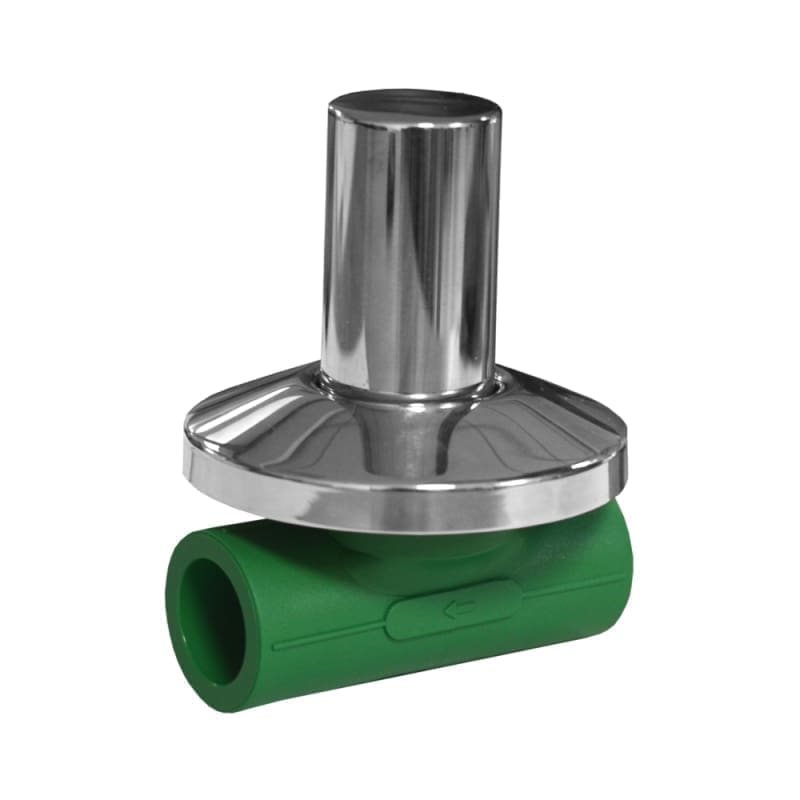 CONCEALED VALVE VALDuotherm GREEN PPR D. 25