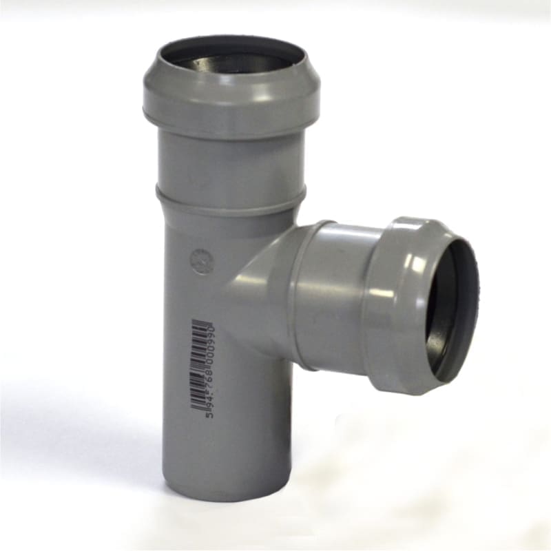 VALEasy "V" PP Branch Fitting DN 40/40 87°