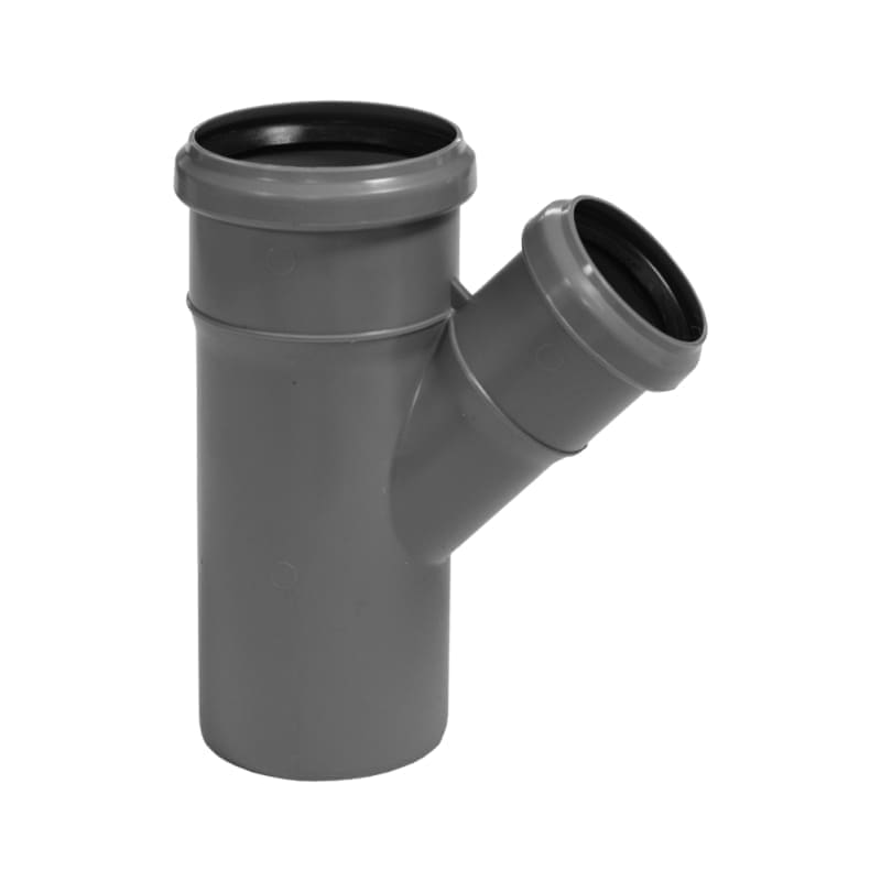 VALEasy PP Reduced Wye Branch D.160/110 45°