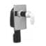 VALEasy concealed siphon for washing machine, D. 40/50, stainless steel
