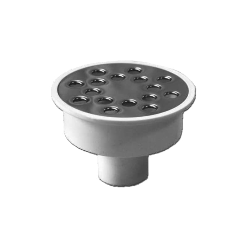 VALEasy FLOOR MINIDRAIN PP 1OUT D. 32 VERT. FRAME D.87 H=27 STAINLESS STEEL GRATE