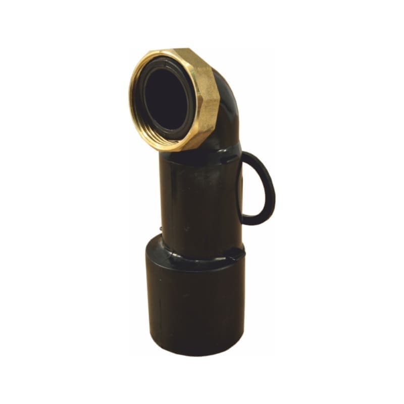 VALEasy HDPE ELBOW WITH BRASS THREAD D. 40x1''1/4''