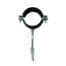 VALEasy D.125 FIXING CLAMP WITH WALL ANCHOR SCREW OL/ZN ANTI-NOISE GASKET