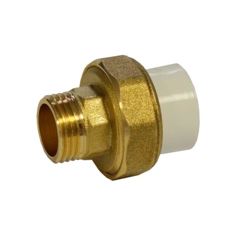VALDUOTHERM WHITE PPR COUPLING WITH UNION DN 32 x 1" FEMALE THREAD