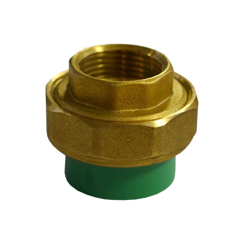 VALDuotherm GREEN PPR FEMALE UNION WITH COLLAR D.32x1"F