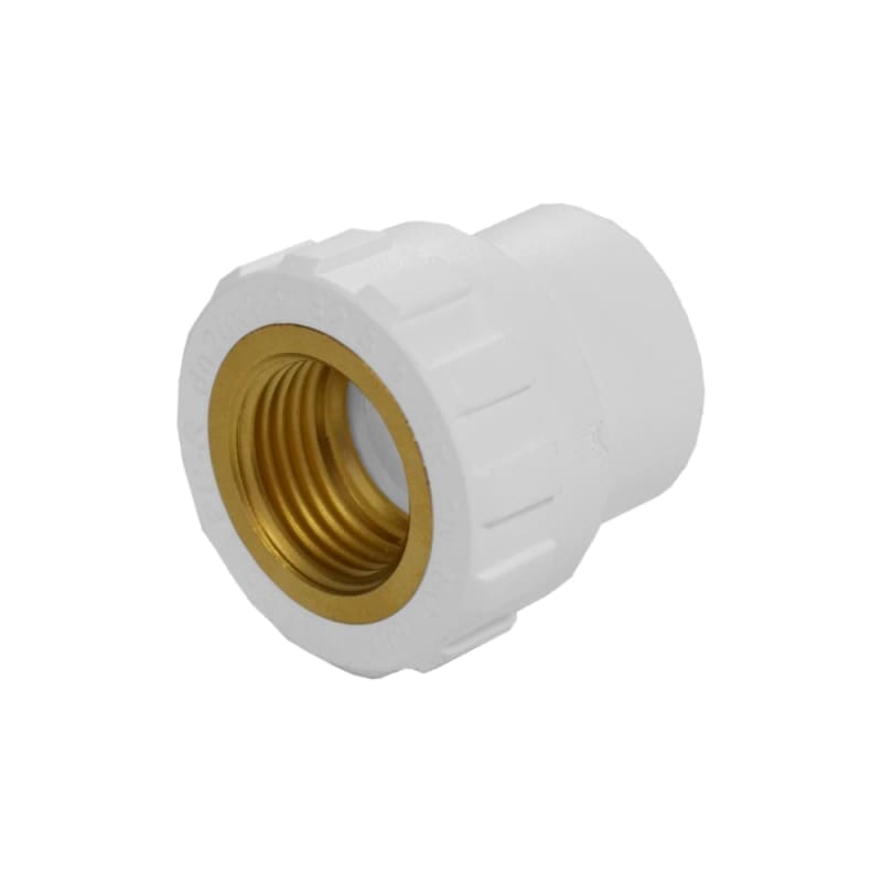 VALDuotherm WHITE PPR COUPLING D. 40x1 1/4" FI