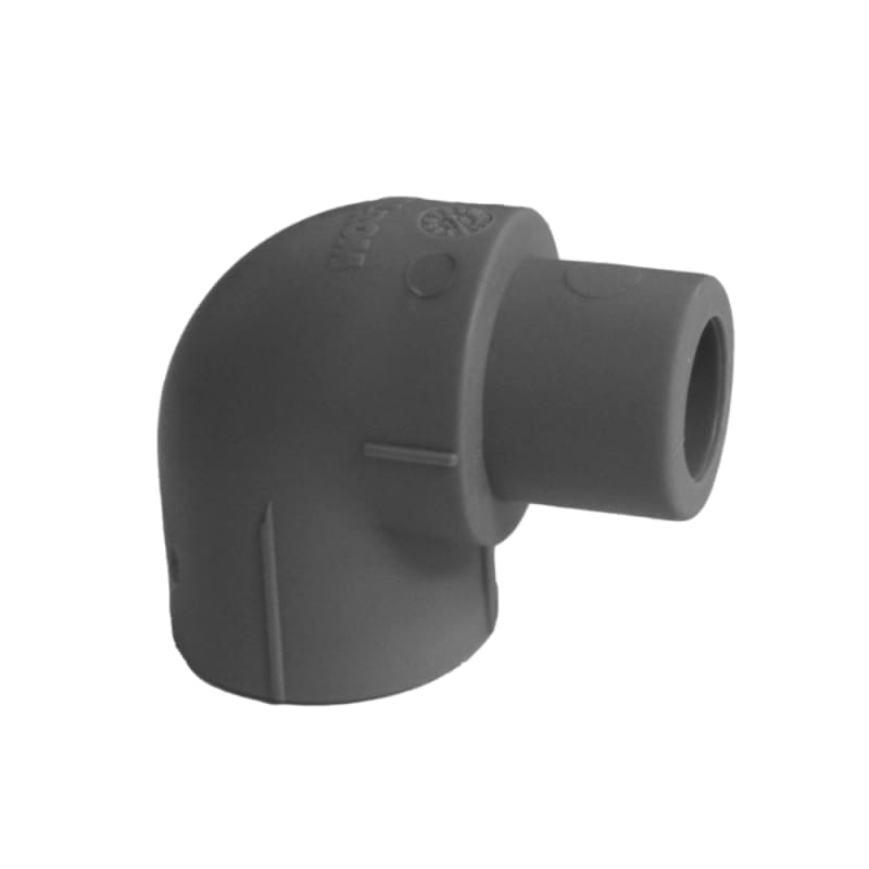 VALDuotherm GRAY 90° ELBOW PPR MF D.25