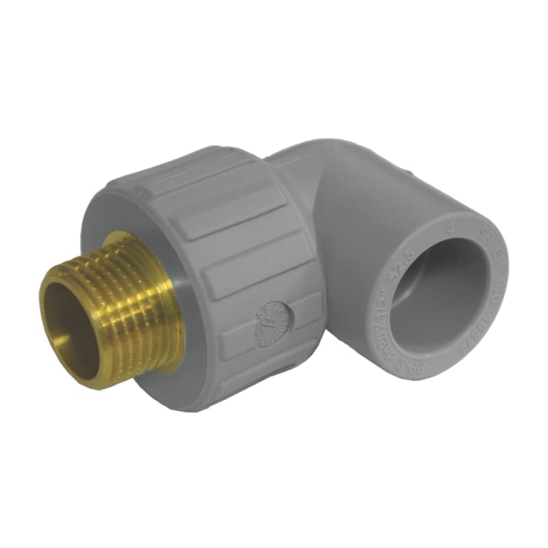 VALDuotherm Gray PPR Elbow D. 20x1/2'' FE