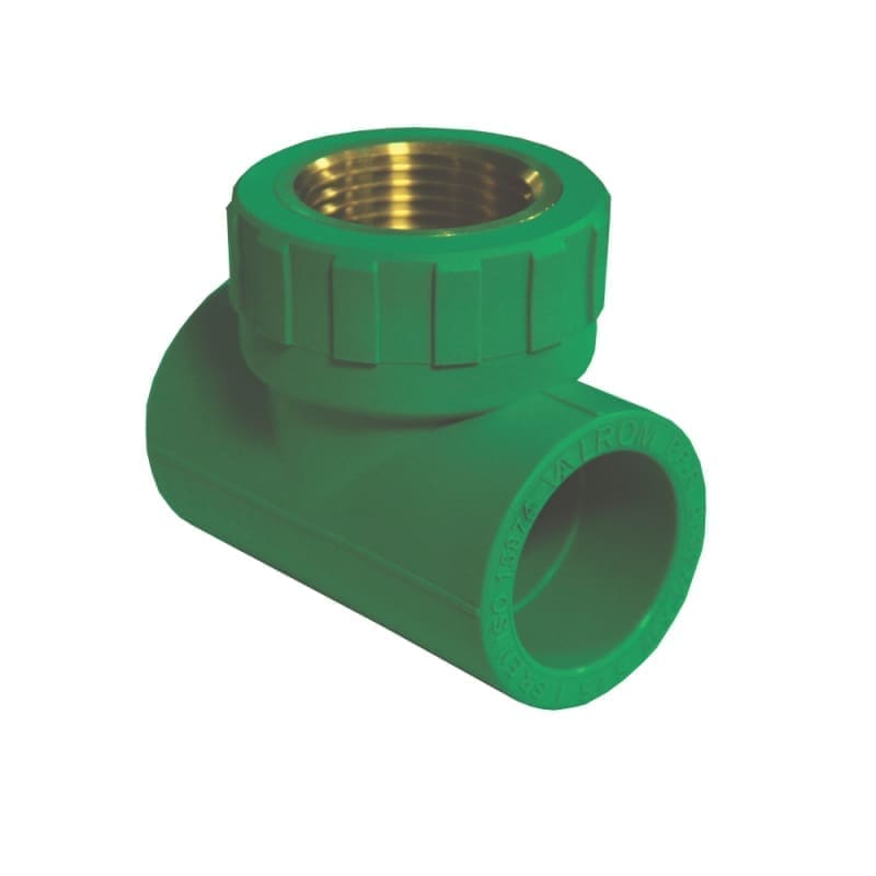 VALDuotherm GREEN PPR TEE D. 20x1/2"FI