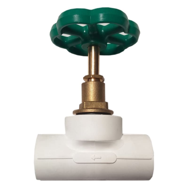 VALDuotherm WHITE PPR VALVE COCK D.20 ROSETTE