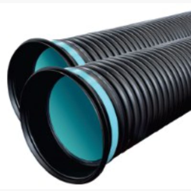 VALPlast CORRUGATED SEWAGE PIPE CL.4 D.800 L=6m