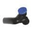 VALRain HDPE Double Horizontal Elbow 110 for Wall-Hung Toilet, 90, with Gasket and Plug