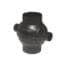 VALRain PEHD SPHERE BRANCH 180° D.110 2 OUTLETS D1.   75