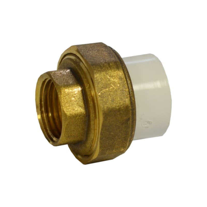 VALDuotherm WHITE PPR UNION COUPLING D.63x2'' FEMALE THREAD
