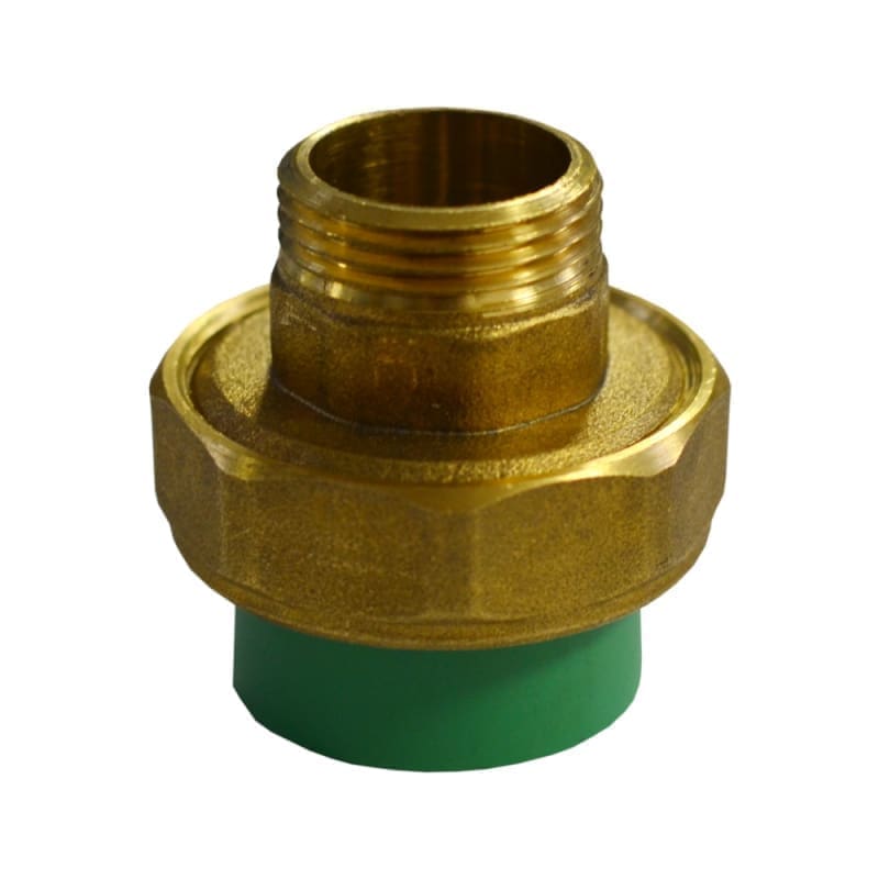 VALDuotherm Green PPR Coupling with Union Nut D.50x1 1/2" Female Thread