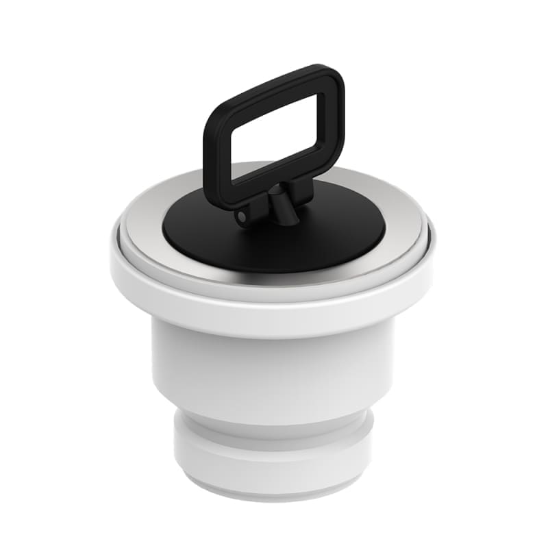 SINK DRAIN VALVE VALEasy D.70x1''1/2xHmax 63 WITH STAINLESS STEEL STRAINER AND STOPPER