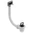 VALEasy SINK TRAP D.70x1"1/2xHmax 63 WITH RECTANGULAR OVERFLOW