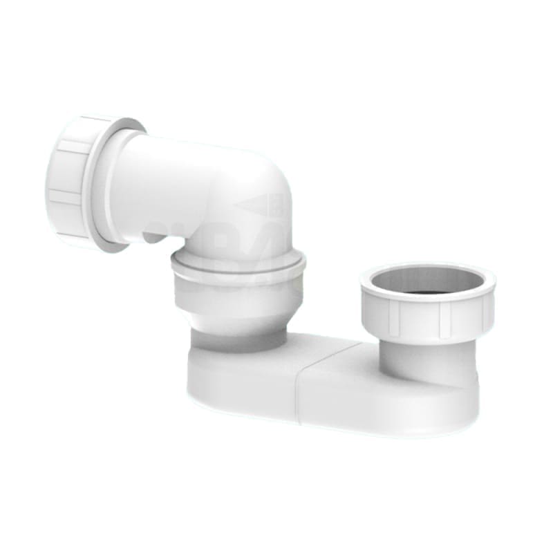 SNAKE BATHTUB TRAP VALEasy D.1"1/2 RIGHT-ORIENTED CONNECTION 40