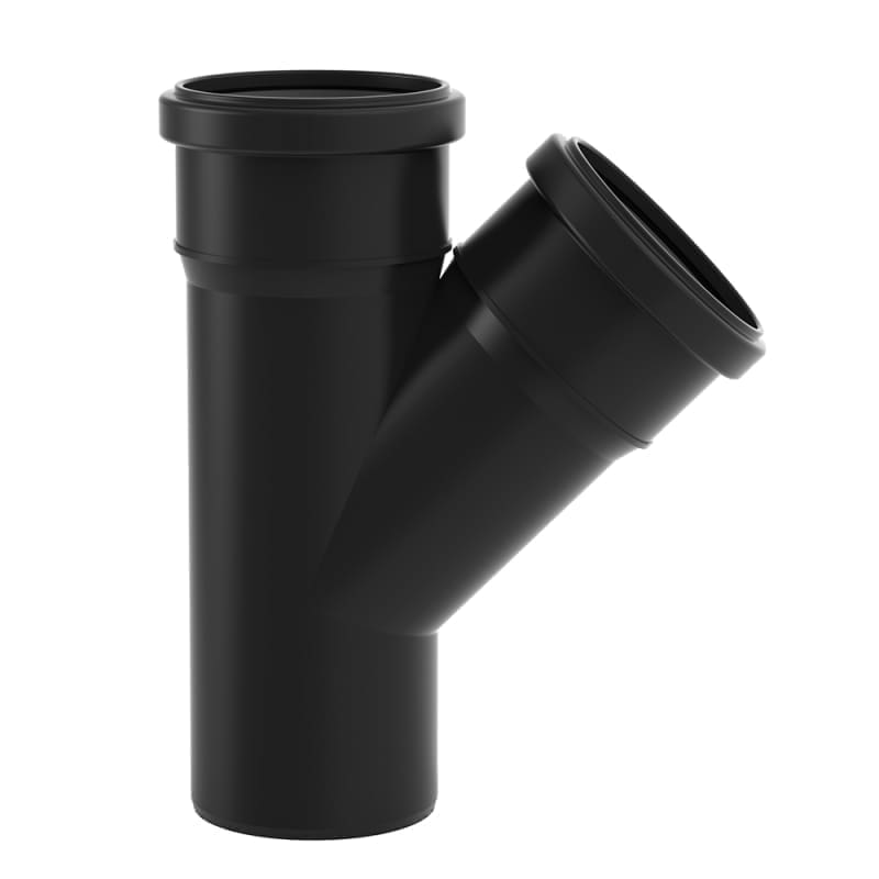 PP Acoustic Branch Fitting D50/50 45°