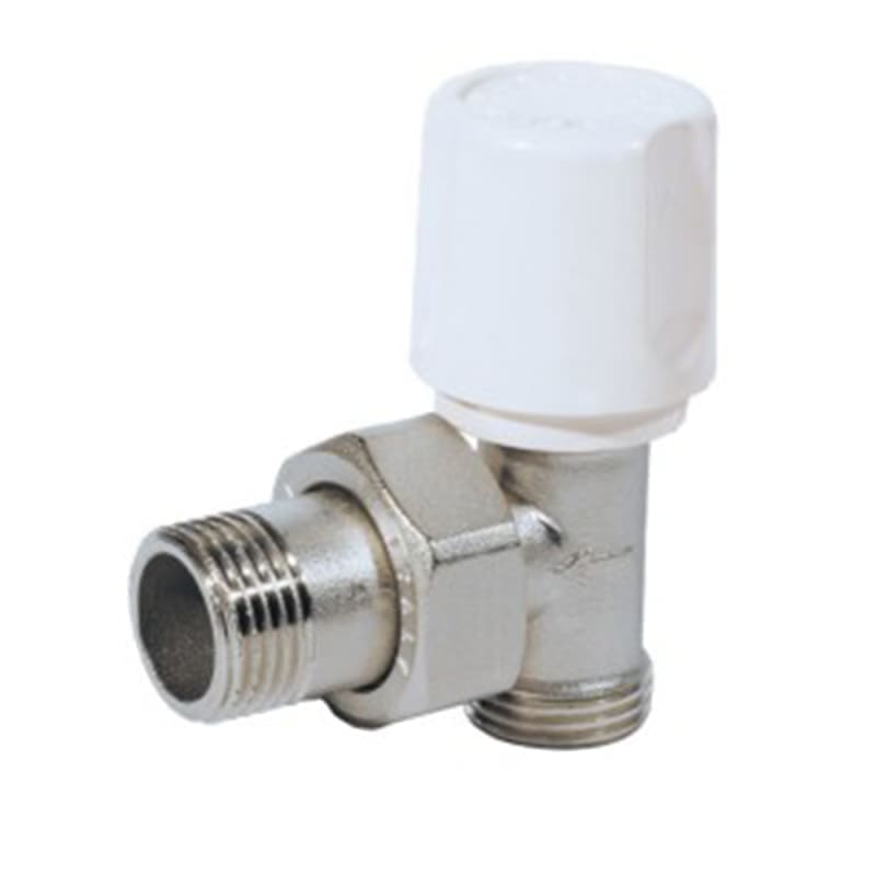VALThermio Angle Supply Valve 1/2'' without Copper Pipe Fitting