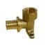 VALThermio BRASS ELBOW, SUPPORT FLANGE, D. 16x1/2" FI