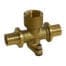VALThermio BRASS TEE, SUPPORT FLANGE, D. 16x1/2'' FI