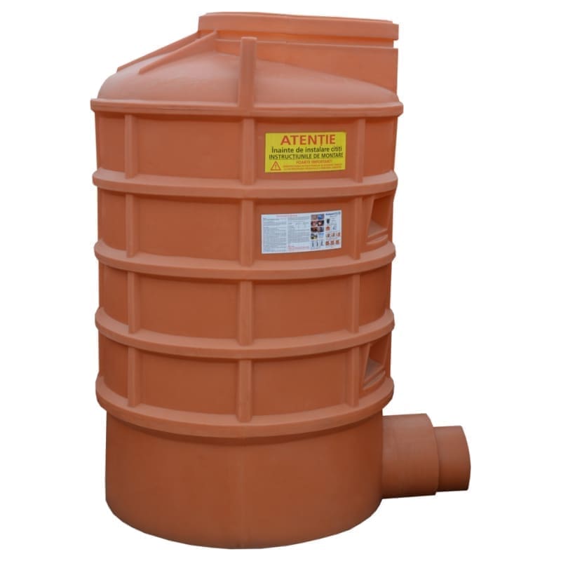 VALPlast Inspection Chamber, 1 Outlet, D. 225, H= 980