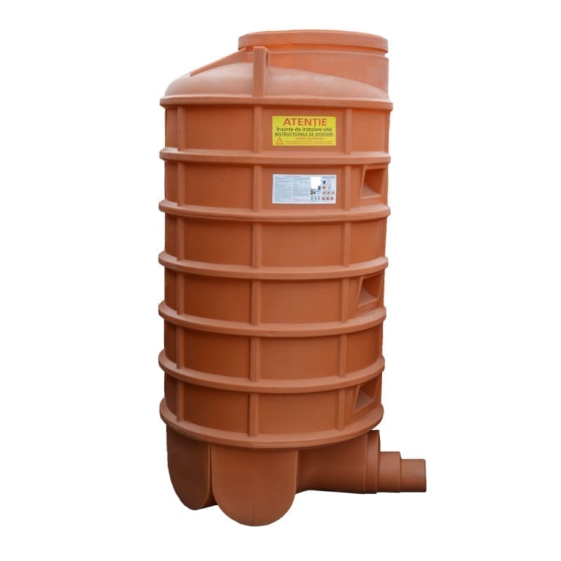 VALPlast Inspection Manhole 5 Inlets 250/200/160, 1 Outlet 200/160, H=2525