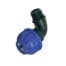 COT VALWater COMPRES. 90grd D. 50x1''1/2 FE