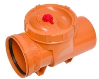 CLAPETA ANTIRETUR PP VALPlast CU INCHIZATOR D.160 – FITINGURI CANALIZARE EXTERIOARA