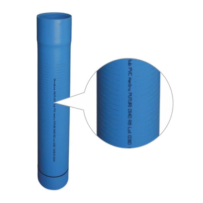 FILTRU VALSpring PVC PT. PUTURI APA CU FILET R10 D.250 L5M FANTE 0,5Mm