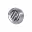 GRILA EXTERNA PERETE D125 INOX CU PROTECTIE