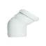 Low-Noise PVC Elbow 4SILENCE 15° DN 110