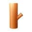 GEIGER/SIPHON BASE PVC VALPlast D.400 1OUT D.160 45° H1M