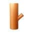 GEIGER/SIPHON BASE PVC VALPlast D.400 1OUT D.200 45° H1.5M