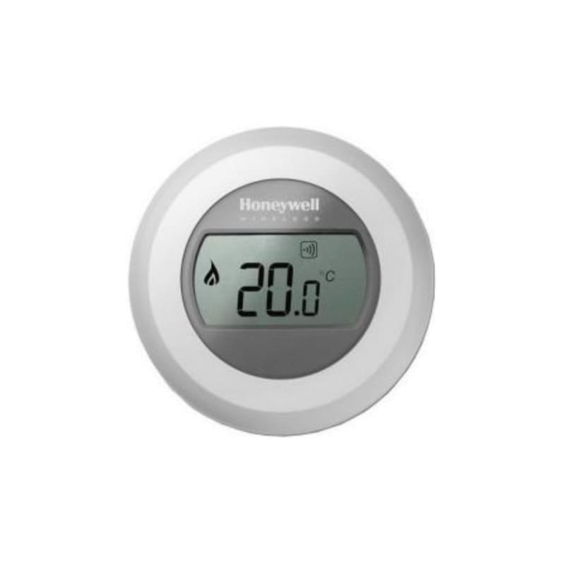 ULTRASMART BLACK LCD THERMOSTAT WITH FLOOR SENSOR VTH T500B
