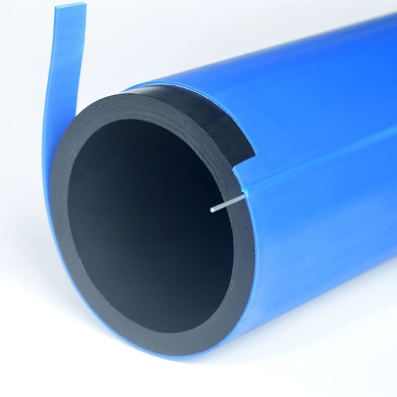 TUB WaterPro APA POTABILA PE100RC CU ACOPERIRE PROTECTIVA FIR DETECTIE D.900 PN10 SDR17 BARA 13m