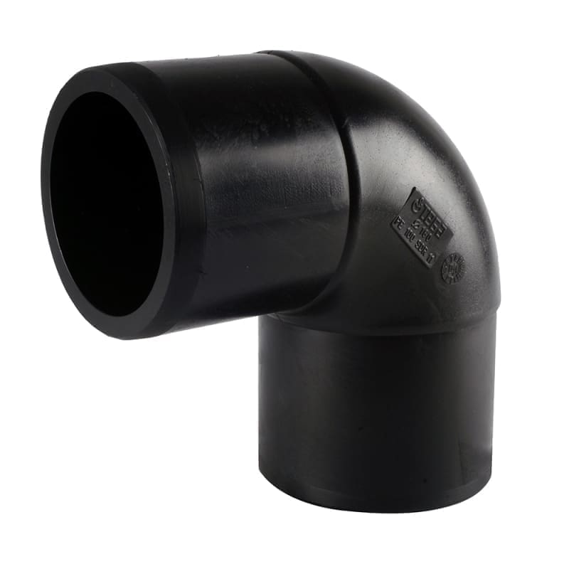 COT 90GRD PE100 APA/GAZ VALWater D. 90 SDR17 INJECTAT