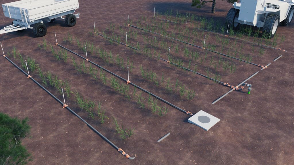 Soluții pentru irigarea eficientă și sigură a suprafețelor medii și mari.