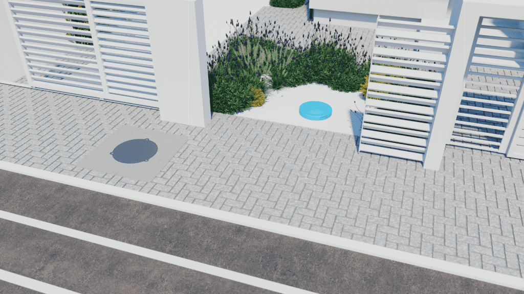 Sistem de țevi, fitinguri și accesorii destinate transportului apei sub presiune.