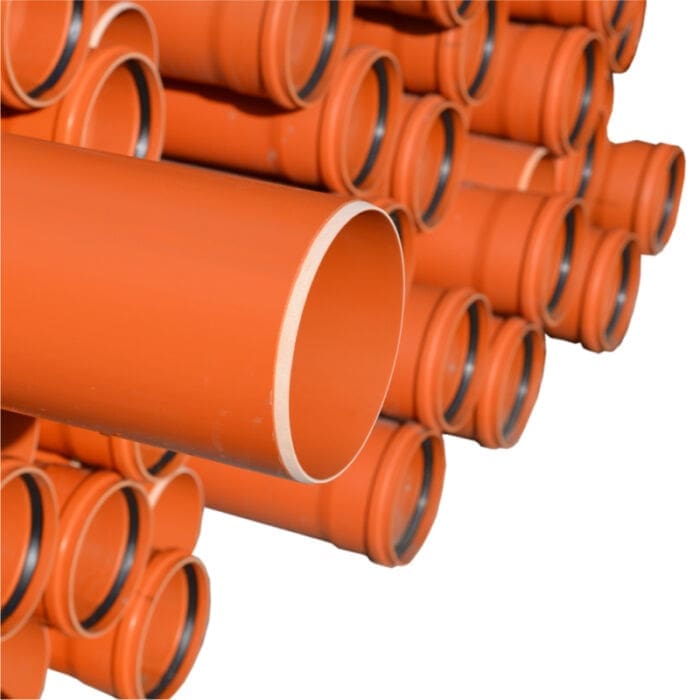 VALPlast PVC MULTILAYER PIPE WITH SOCKET D.160x 4.0mm SN4 L1m | Produse ...